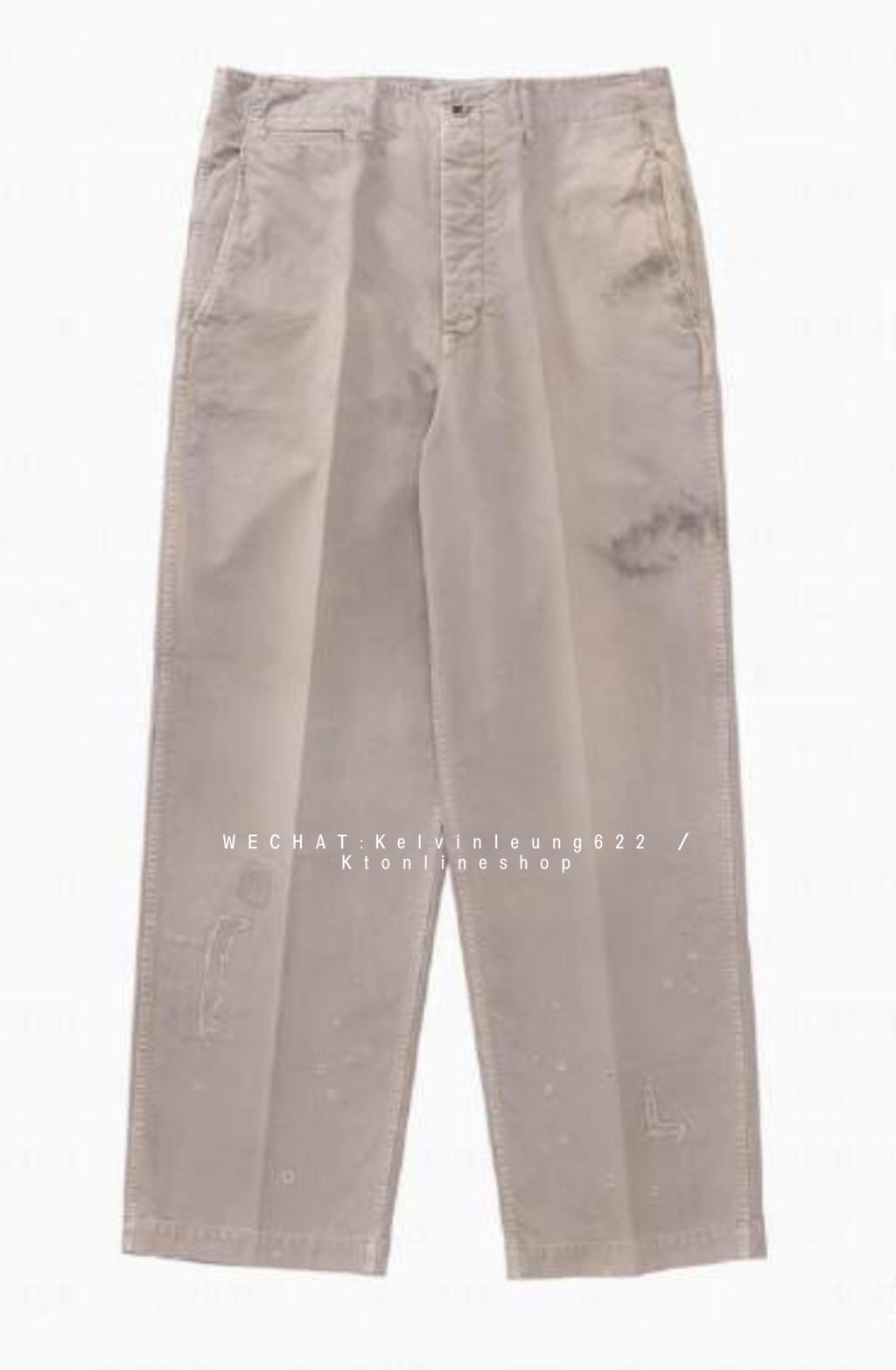 VISVIM 26AW BROADER CHINO CRASH