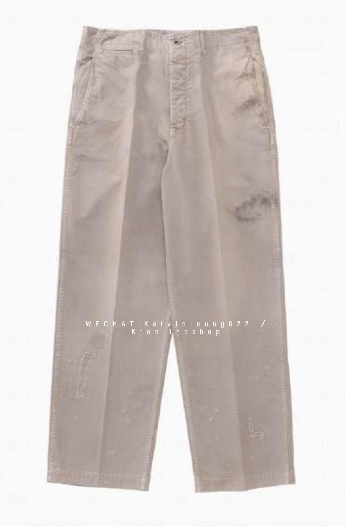 VISVIM 26AW BROADER CHINO CRASH