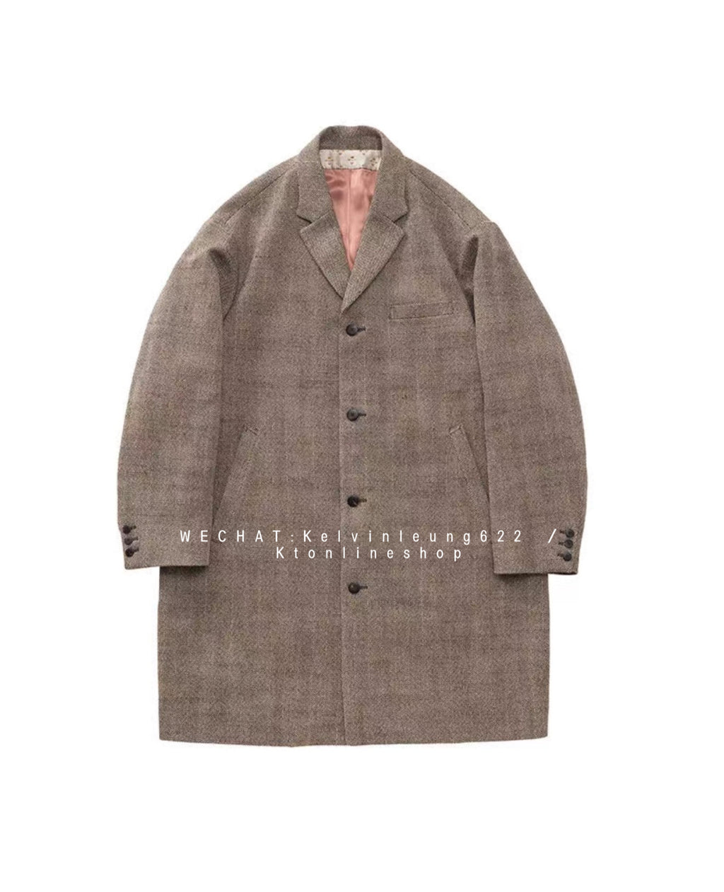 VISVIM 26AW HAMMONS COAT TWEED