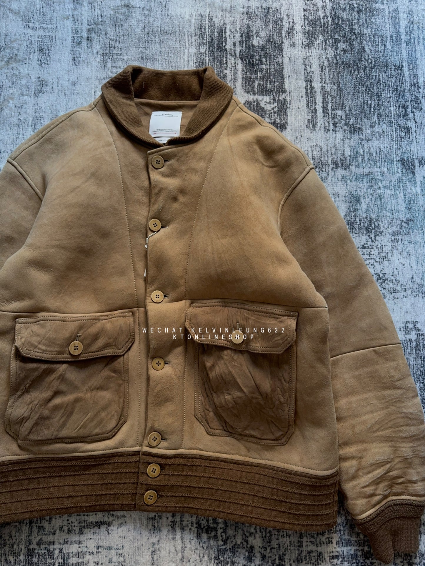 VISVIM 26SS DAYTON JKT SHEEPSKIN IT