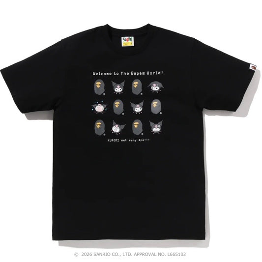 BAPE X KUROMI TEE(ladies)