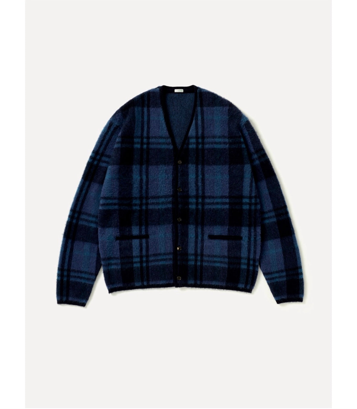 A.PRESSE 26AW Brushed Cashmere Middle Gauge Cardigan