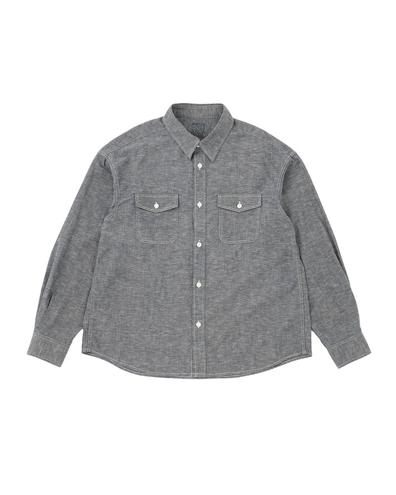 VISVIM ICT PIONEER CHAMBRAY L/S