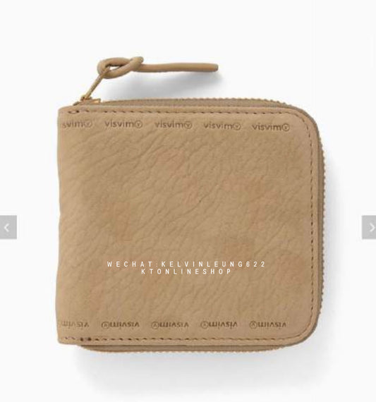 VISVIM 25AW SUEDE BI-FOLD WALLET