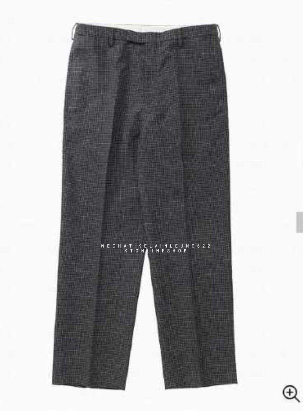 VISVIM 26SS WALKER SLACKS SANTOME CHECK