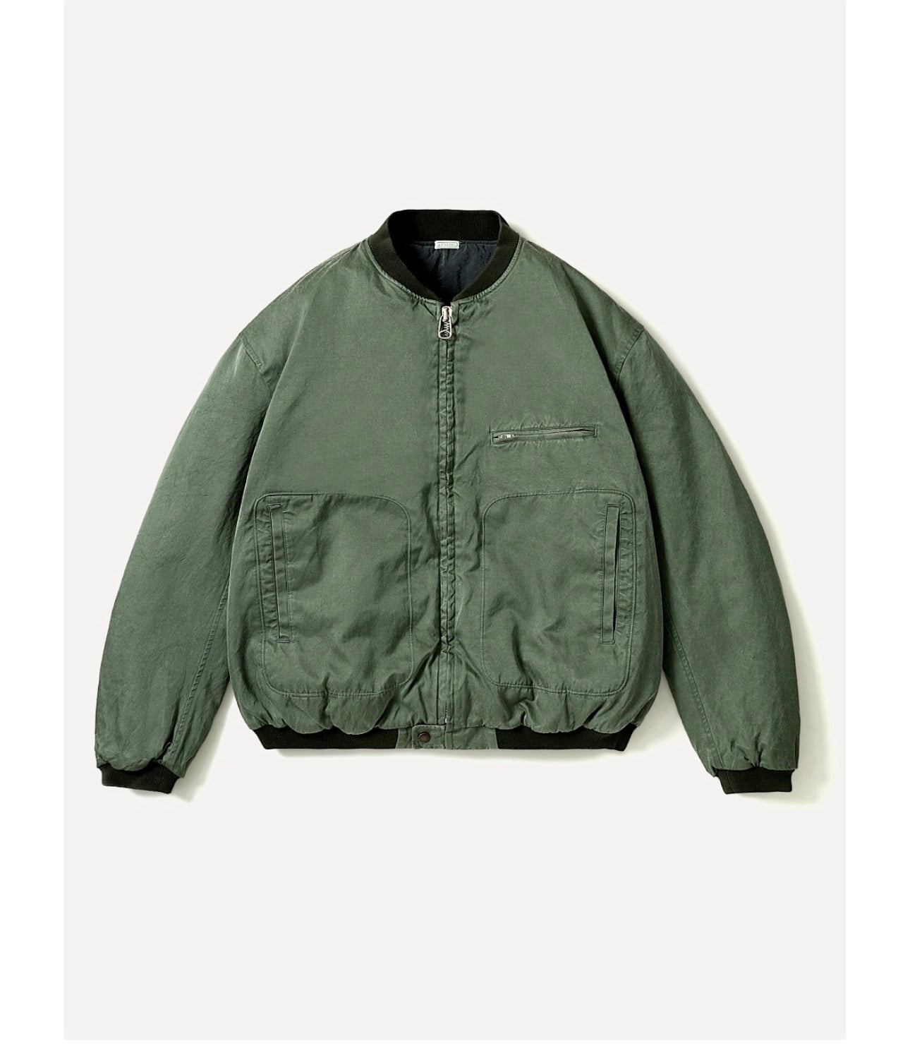 A.PRESSE 26AW Vintage Silk Air Force Jacket