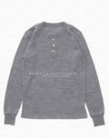 VISVIM 26AW THERMAL HENLEY L/S(SUPRRFINE)