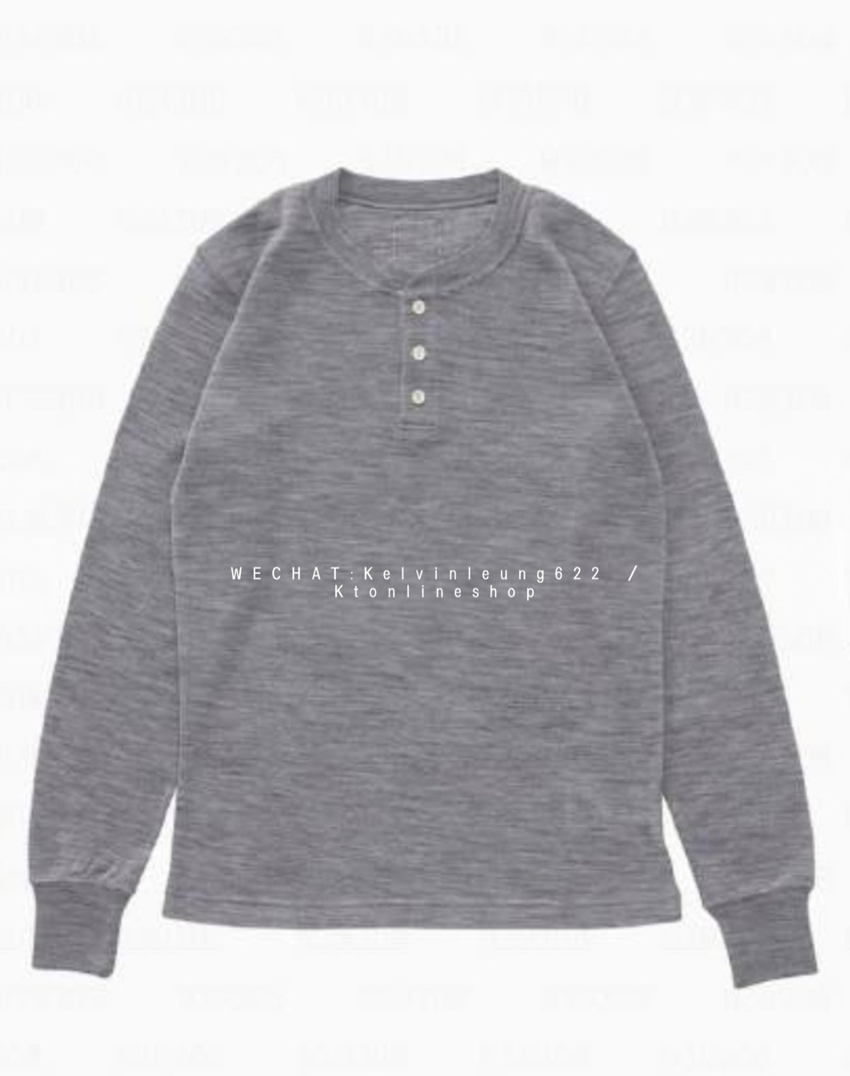 VISVIM 26AW THERMAL HENLEY L/S(SUPRRFINE)