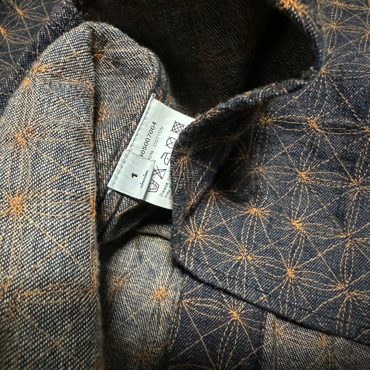 visvim ICT SS BLACK ELK (SASHIKO)
