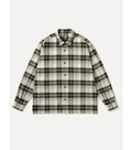 A.PRESSE 26AW Vintage Cotton Silk Nep Twill Check Shirt