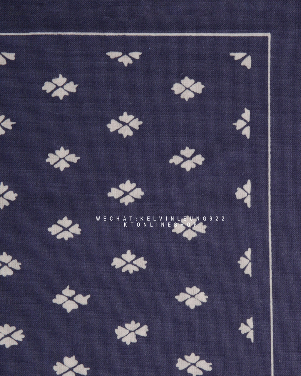 VISVIM 25AW SPOT BANDANA (C/SI CHAMBRAY)
