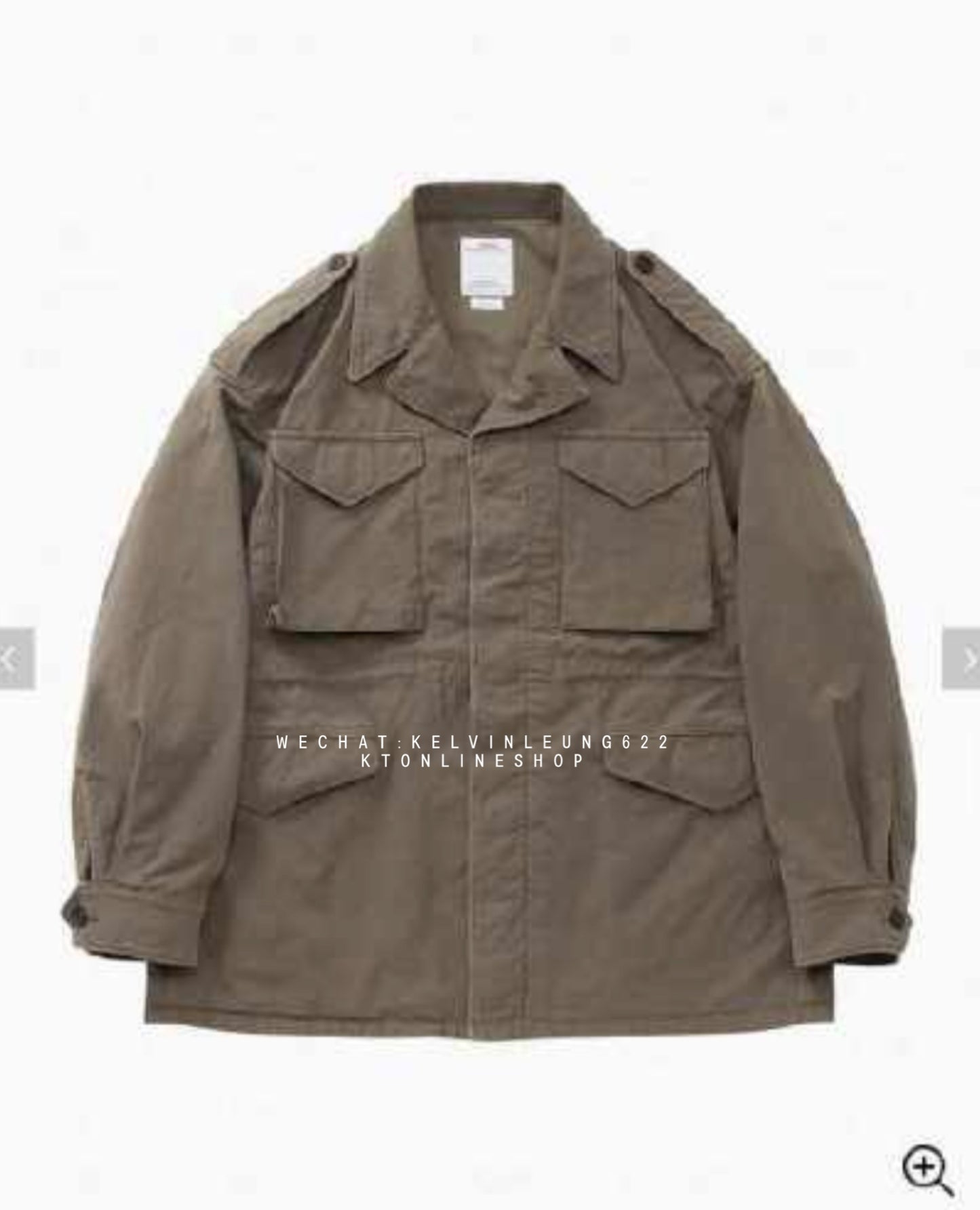 VISVIM 26SS ACHSE FIELD JKT