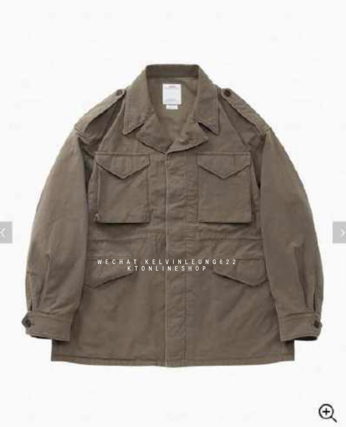 VISVIM 26SS ACHSE FIELD JKT