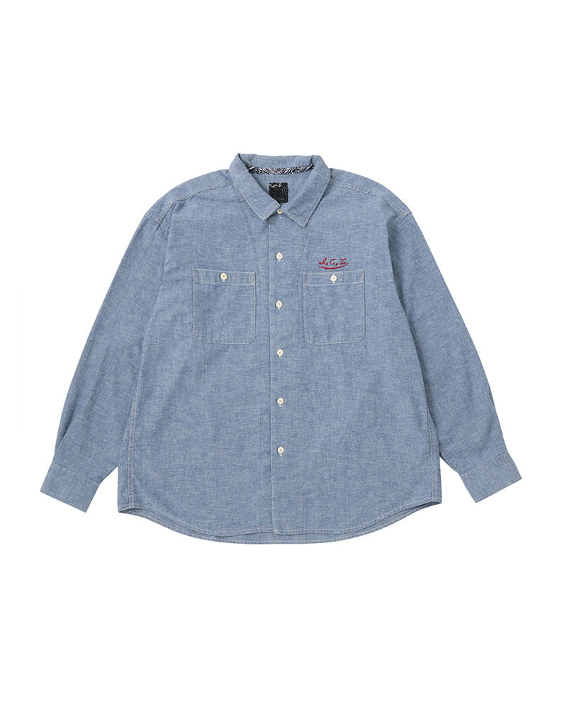 VISVIM 26AW ICT LUMBER CHAMBRAY L/S