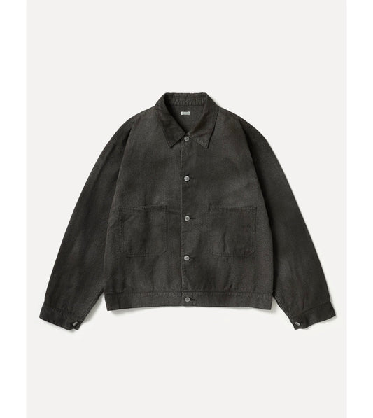 A.PRESSE 26SS A.PRESSE 26SS Vintage Black Chambray Work Jacket