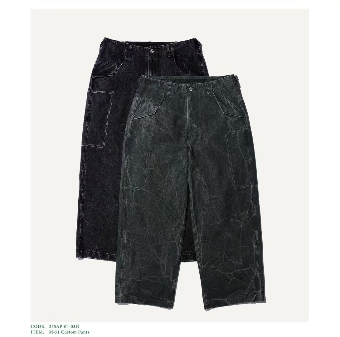 A.PRESSE 25SS M-51 Custom Pants