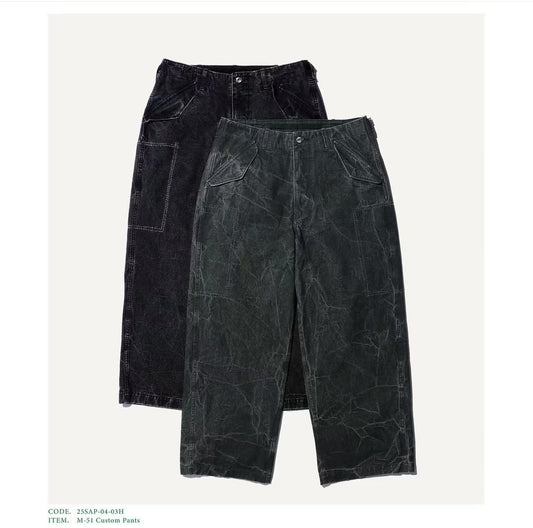 A.PRESSE 25SS M-51 Custom Pants