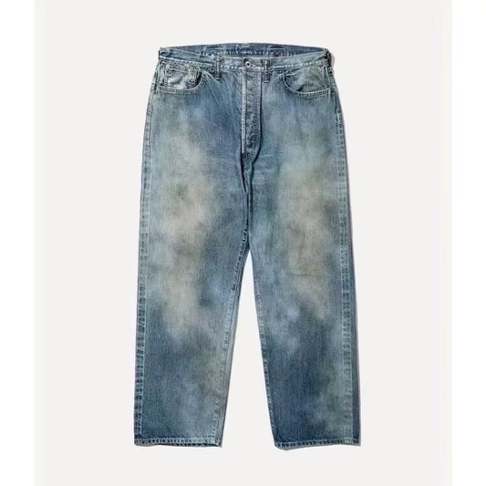 Apreese No.37 Washed Wide Denim
