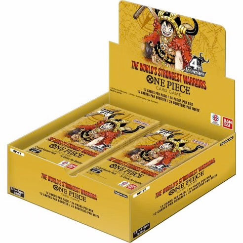 One Piece OP17 The World Strongest Warriors Booster Box (ENG) for Asia