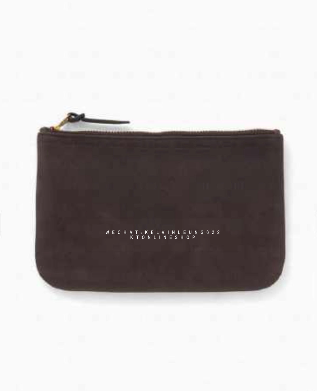 VISVIM 26SS LEATHER TRAVEL POUCH