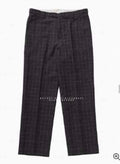 VISVIM 26SS WALKER SLACKS SANTOME CHECK