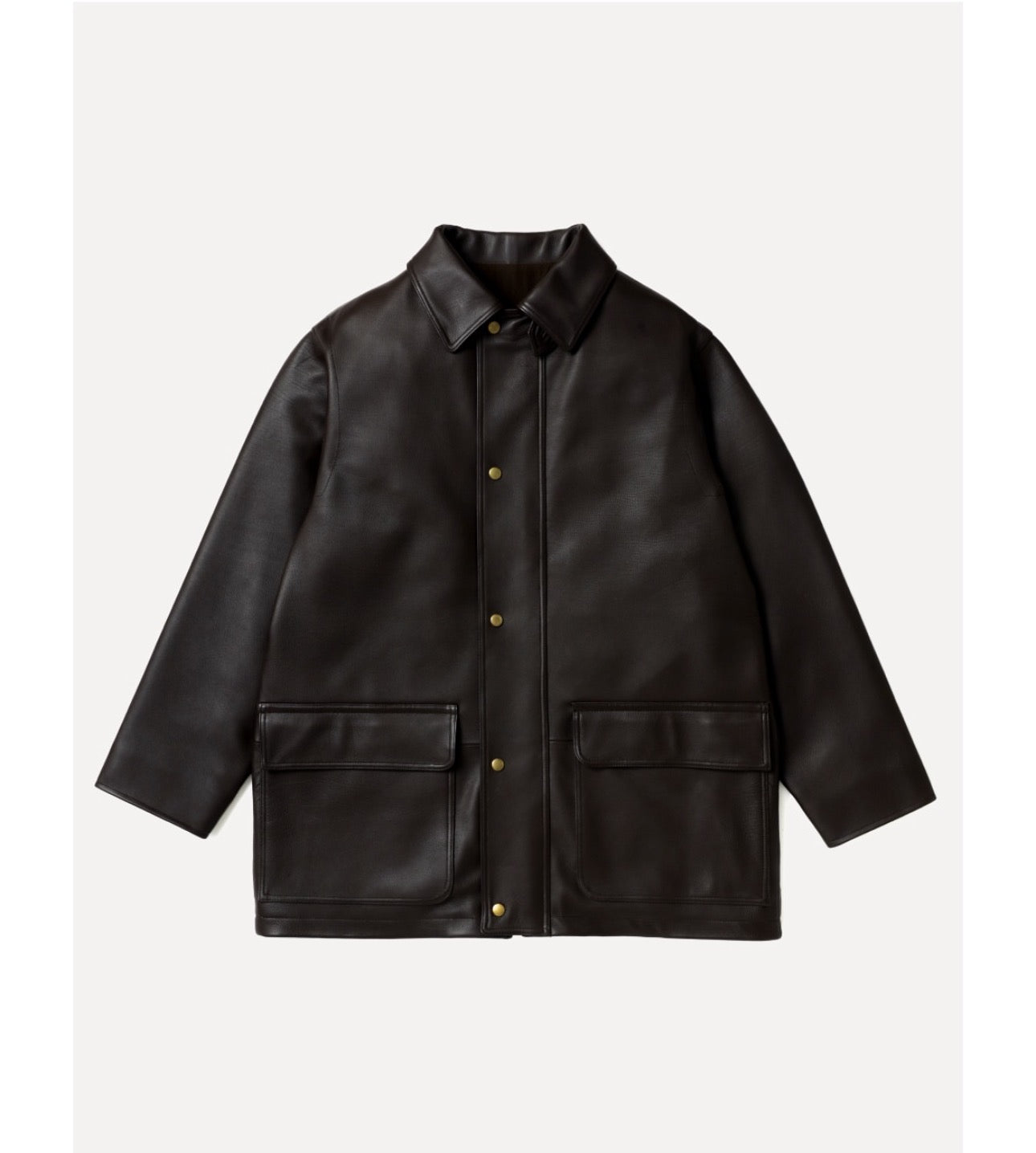 A.PRESSE 26SS Leather Hunting Coat