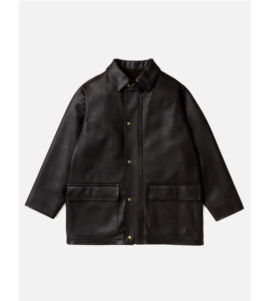 A.PRESSE 26SS Leather Hunting Coat