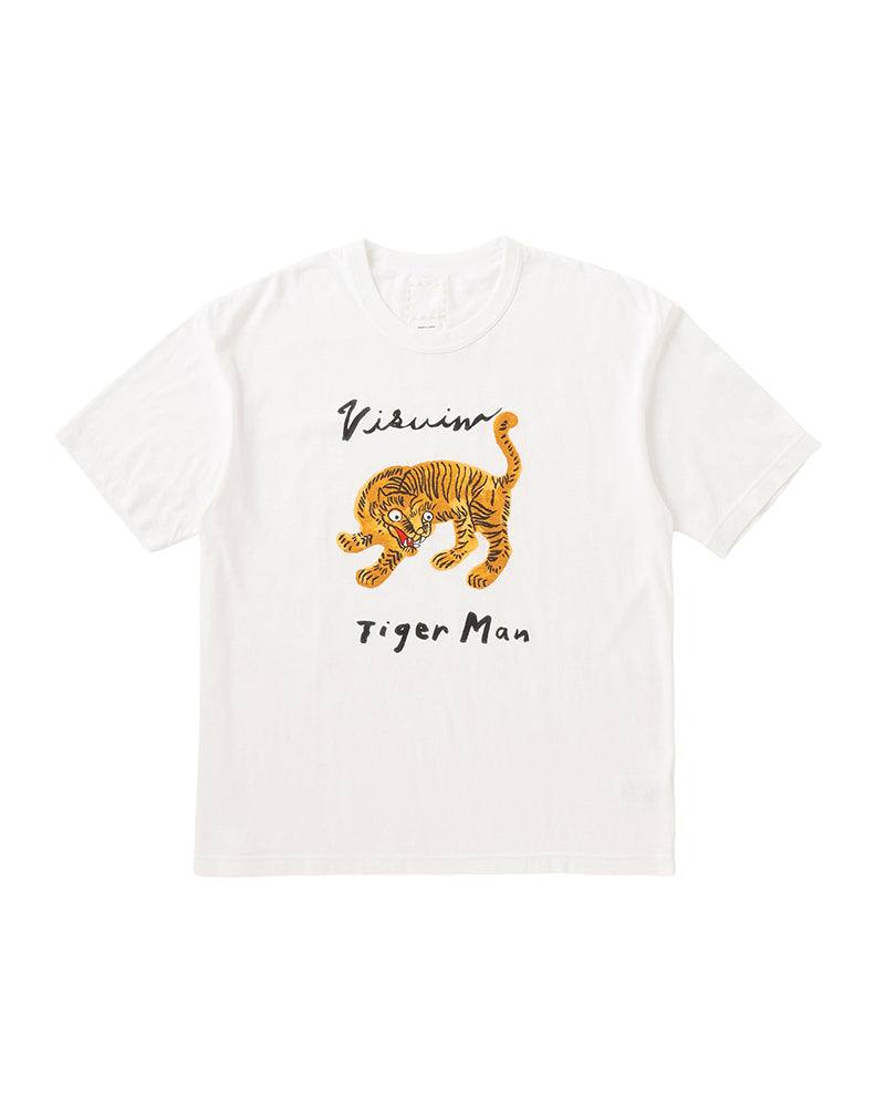 VISVIM 26FW JUMBO TEE S/S TIGER MAN