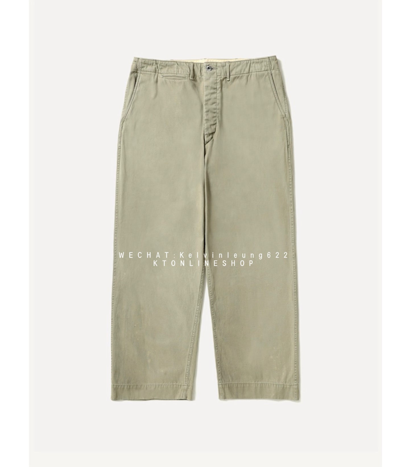 A.PRESSE 26AW Vintage Chino Trousers