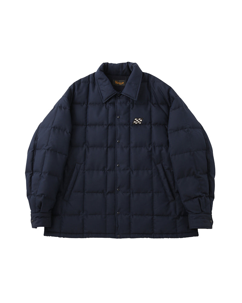 VISVIM MOTORS CLUB COACH DOWN QUILTED JKT