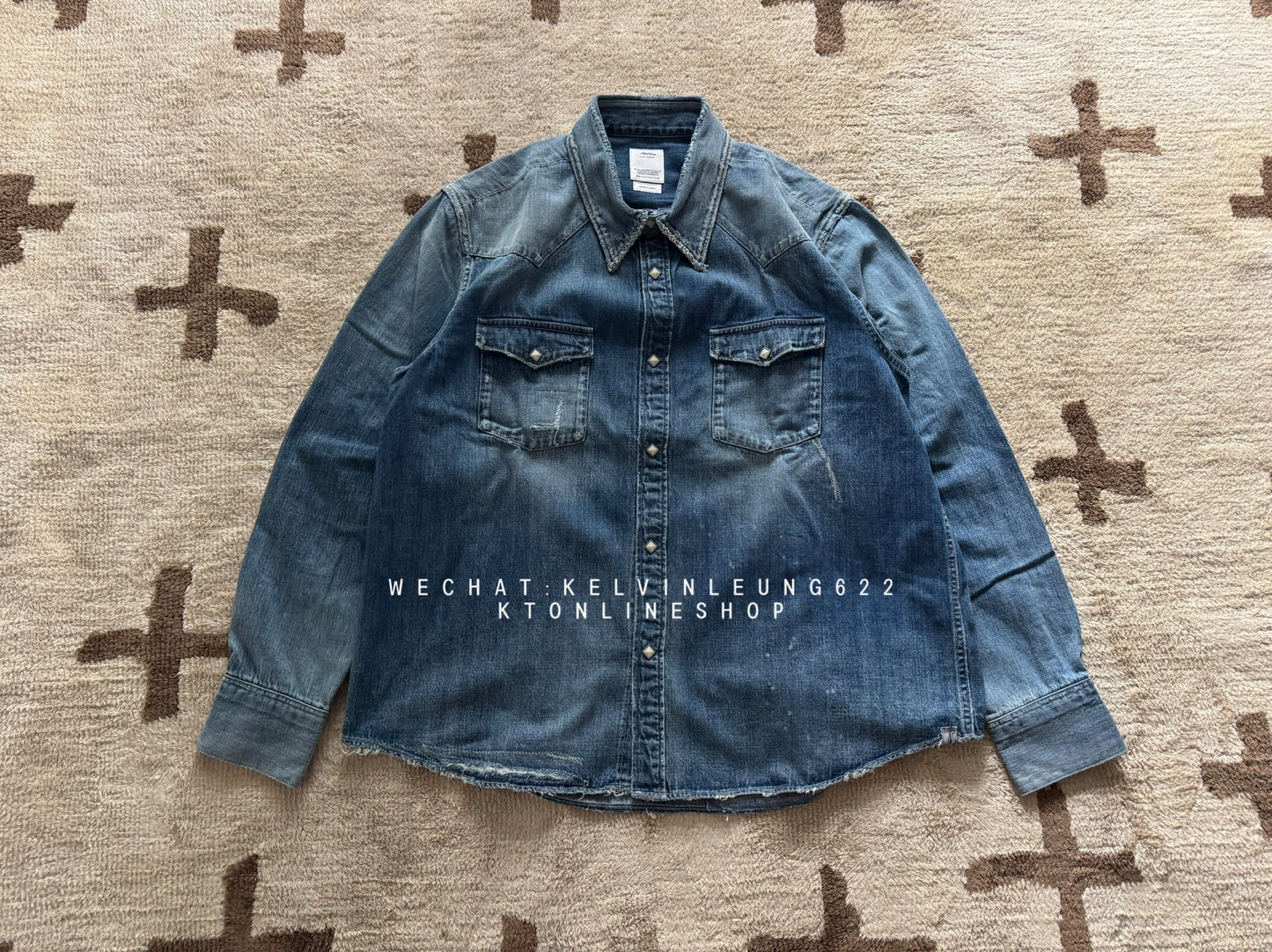 VISVIM 25SS SOCIAL SCULPTURE SHIRT CRASH