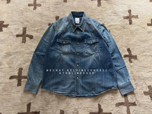 VISVIM 25SS SOCIAL SCULPTURE SHIRT CRASH
