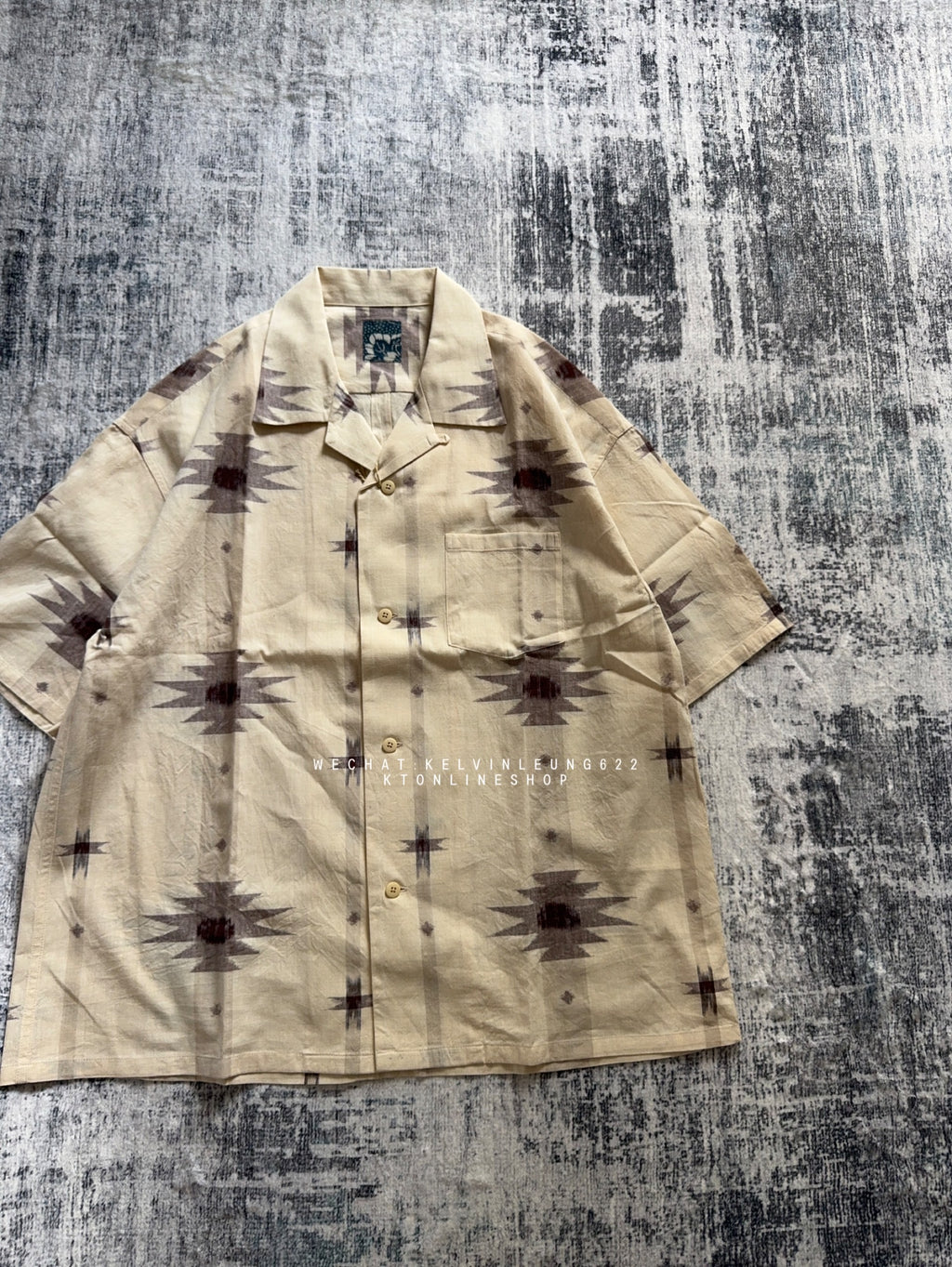 VISVIM 26SS ICT CROSBY SHIRT KASURI