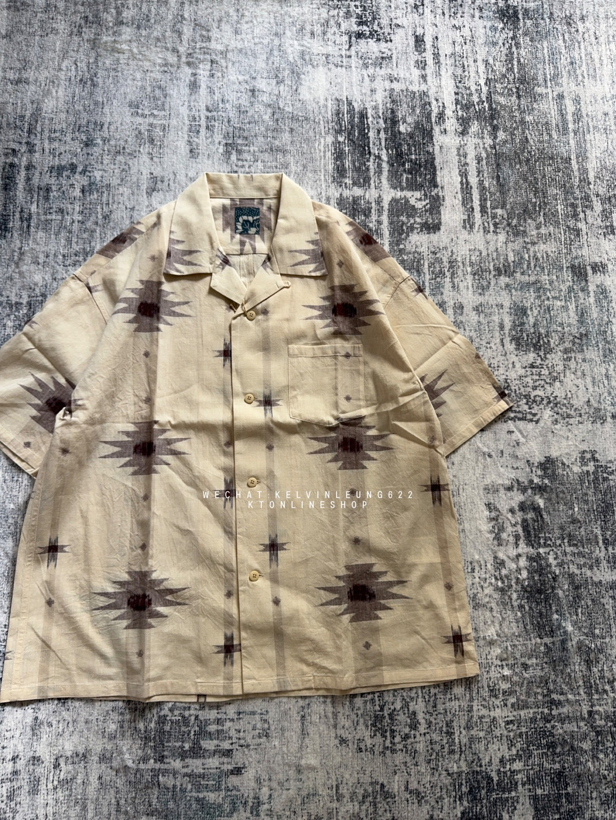 VISVIM 26SS ICT CROSBY SHIRT KASURI