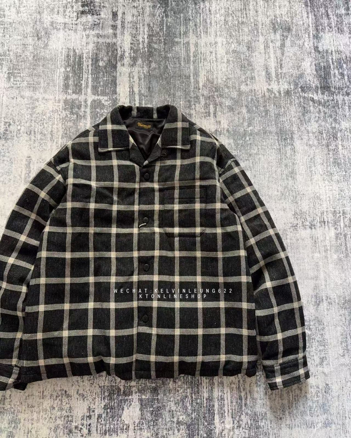 VISVIM 25SS MOTORS CLUB KEESEY CHECK DOWN JKT