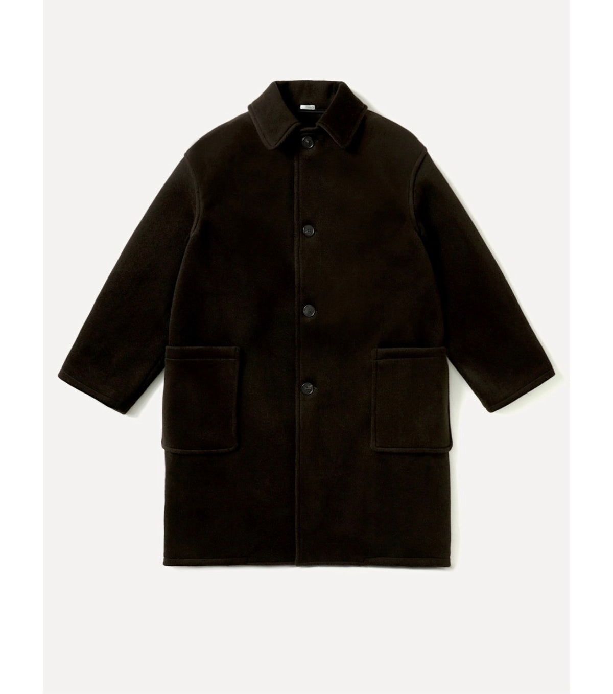 A.PRESSE 26AW Cashmere Wool Herringbone Prisoner Coat