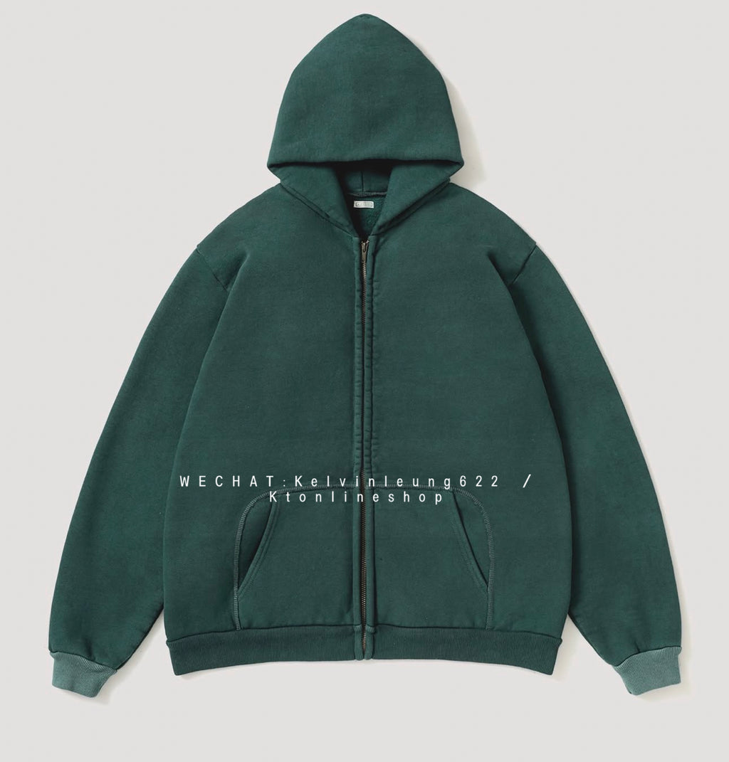 A.PRESSE 26AW Vintage Zip Sweat Hoodie