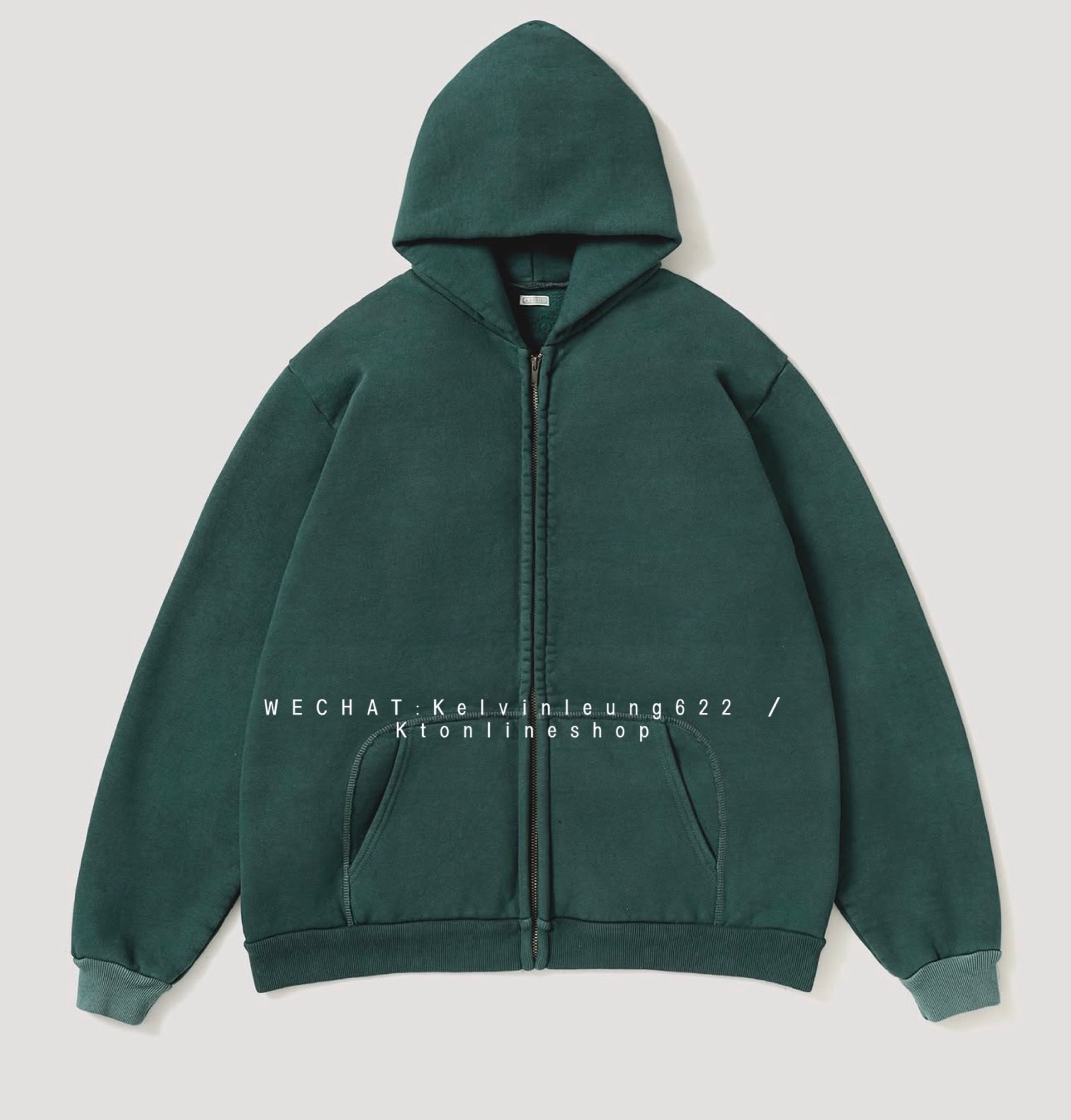 A.PRESSE 26AW Vintage Zip Sweat Hoodie