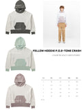 VISVIM 26FW FELLOW HOODIE P.O 2-TONE CRASH