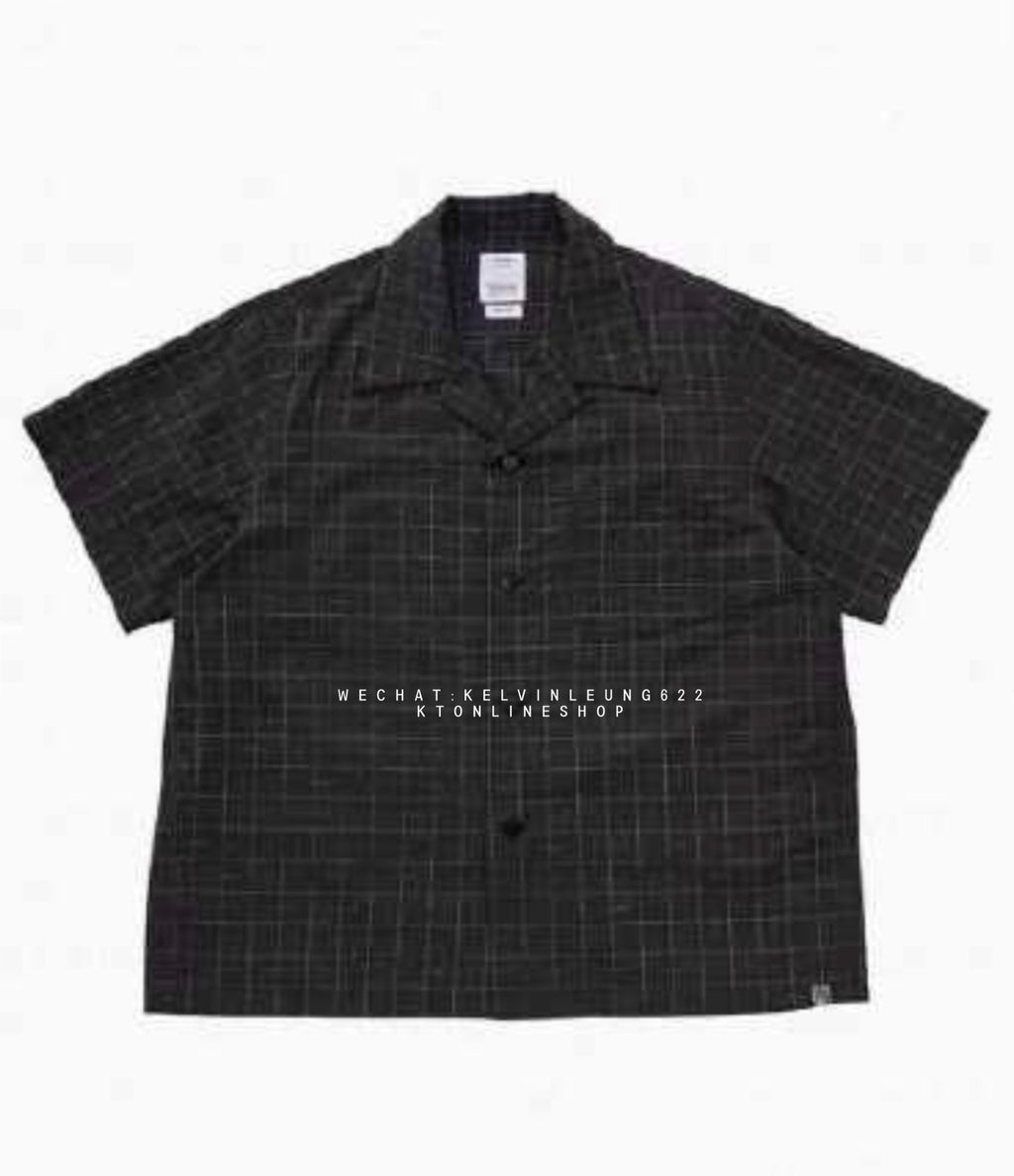 VISVIM 26SS JUDD SHIRT S/S SANTOME CHECK