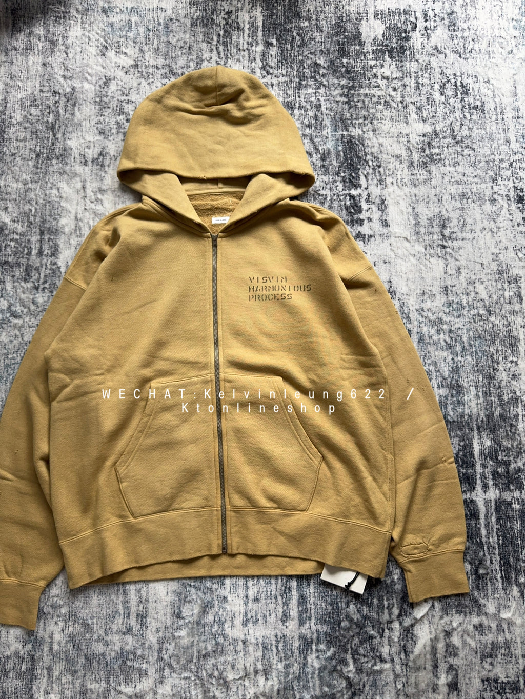 VISVIM 26AW JUMBO SB HOODIE F.Z CRASH (N.D)