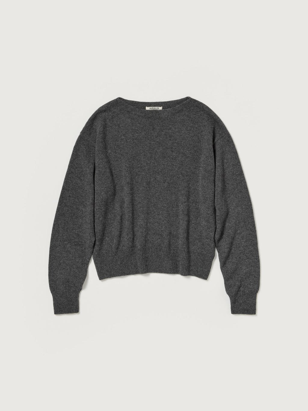 Auralee 26AW LIGHT CASHMERE KNIT BOAT NECK P/O