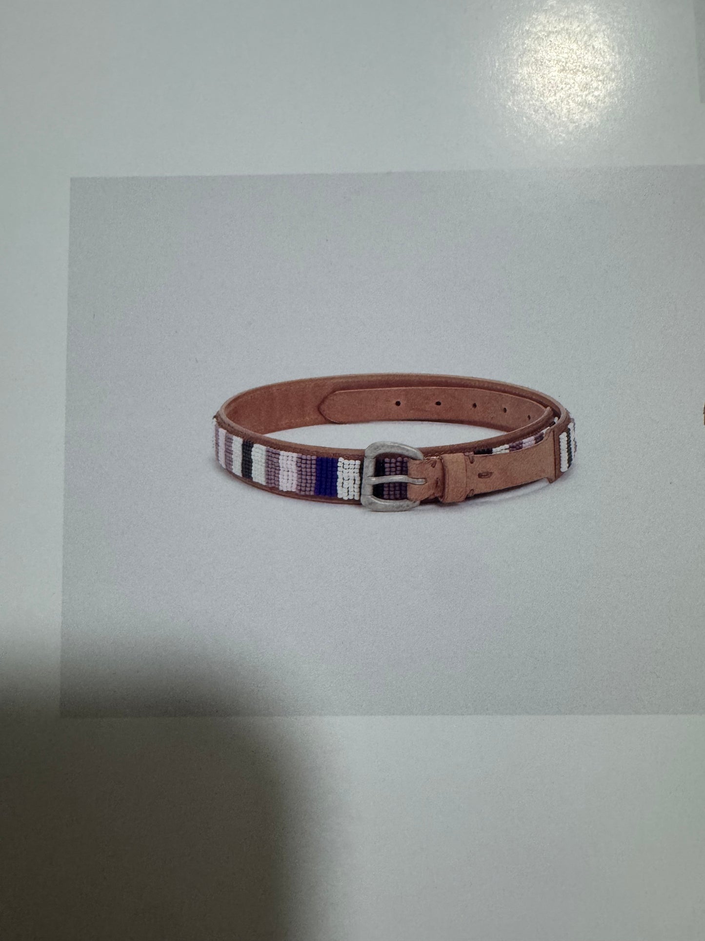 VISVIM 26FW BEADS BELT 30MM