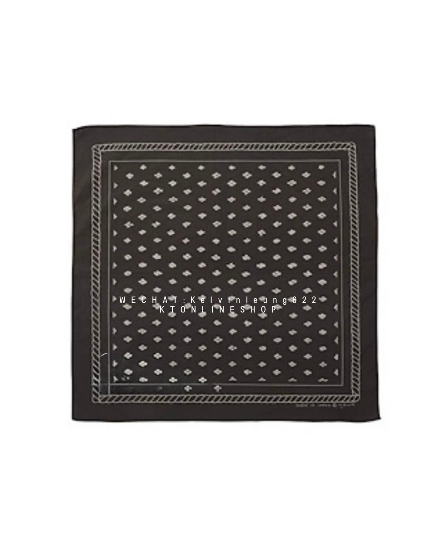 VISVIM 26SS BANDANA (C/SI) CHAMBRAY DMGD