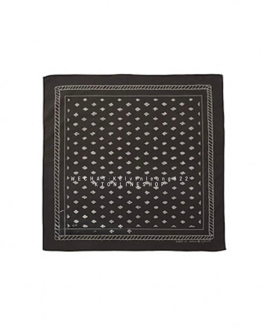 VISVIM 26SS BANDANA (C/SI) CHAMBRAY DMGD