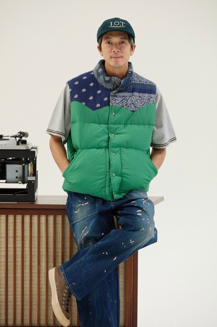 VISVIM 26AW KERCHIEF DOWN VEST