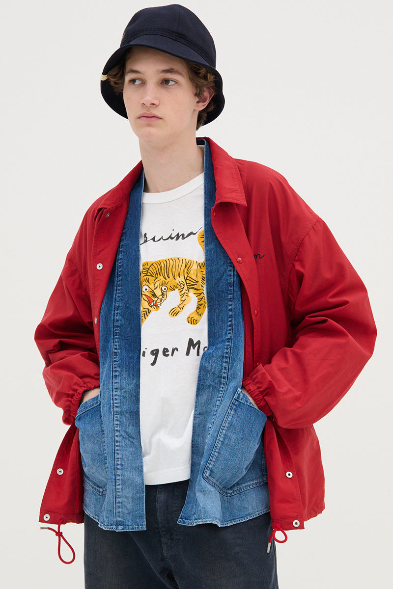 VISVIM 26FW JUMBO TEE S/S TIGER MAN