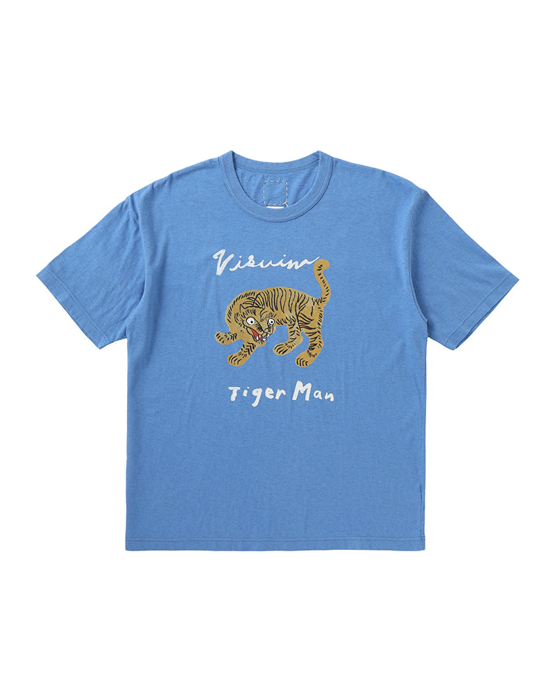 VISVIM 26FW JUMBO TEE S/S TIGER MAN