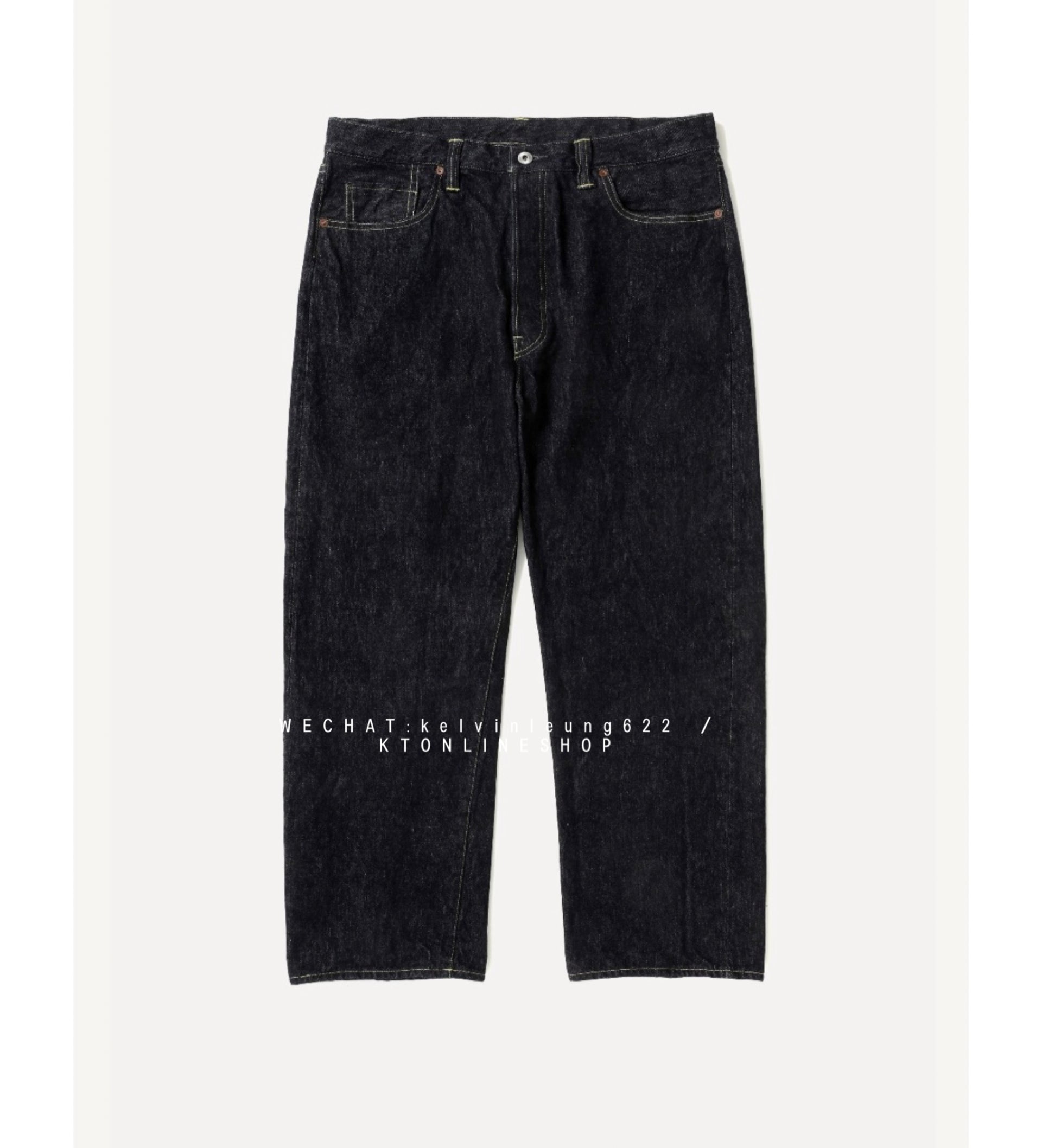 A.PRESSE 26AW Washed Denim Wide Pants
