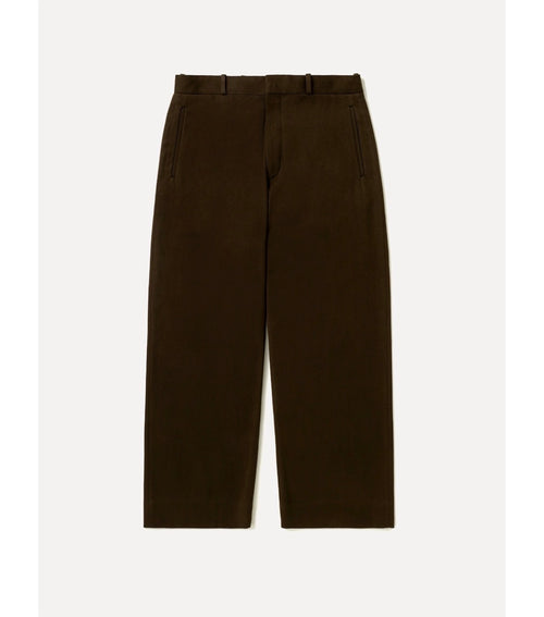 A.PRESSE 26AW Cotton Silk Twill Wide Trousers